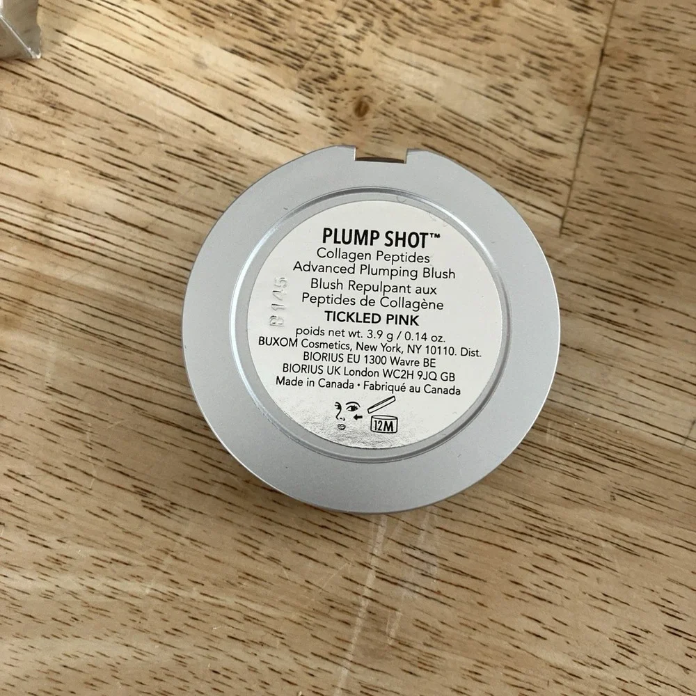 BUXOM ‎ PLUMP SHOT Advanced Plumping Blush - Tickled Pink 0.14 oz New In box